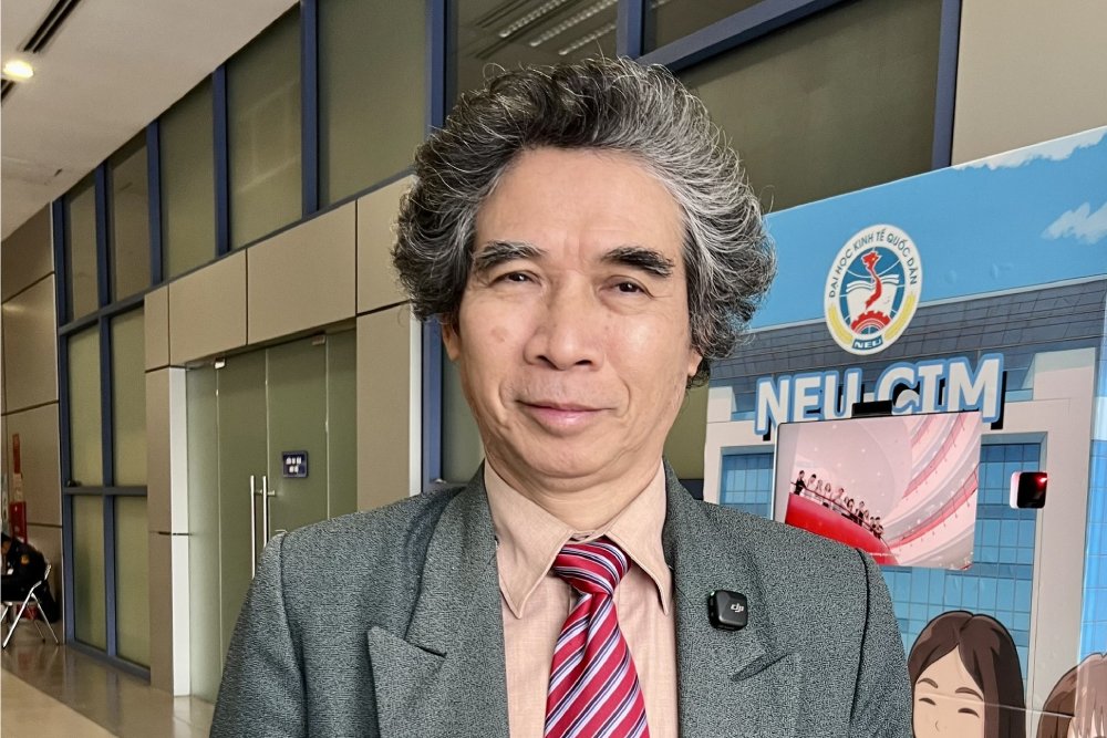 PGS.TS Nguyễn Thường Lạng - Viện Thương mại và Kinh tế quốc tế-Đại học Kinh tế quốc dân. Ảnh: VGP