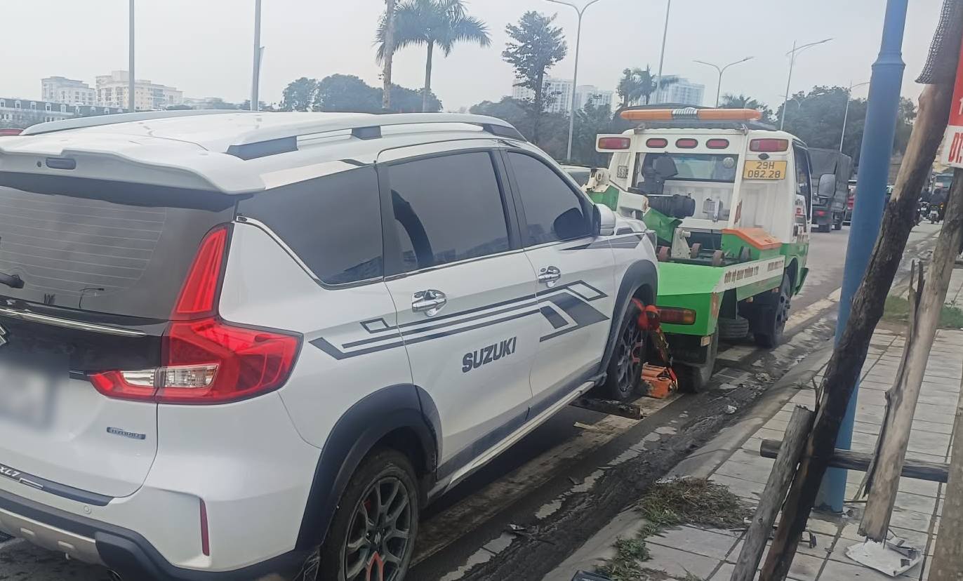 Hiện trường vụ tai nạn. Ảnh: Hà Thanh