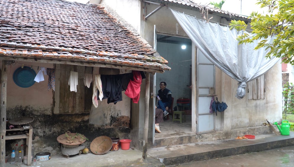 Căn nhà của cụ Nguyễn Thị Thảo (