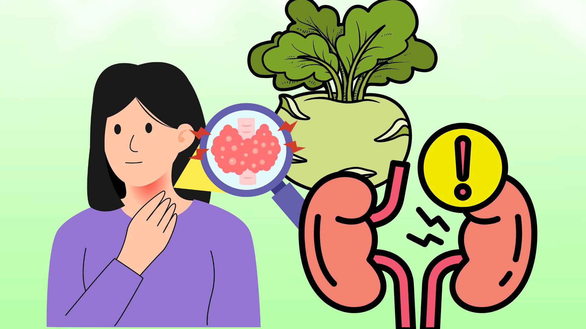 Winter vegetables that kidney and thyroid disease patients should not eat