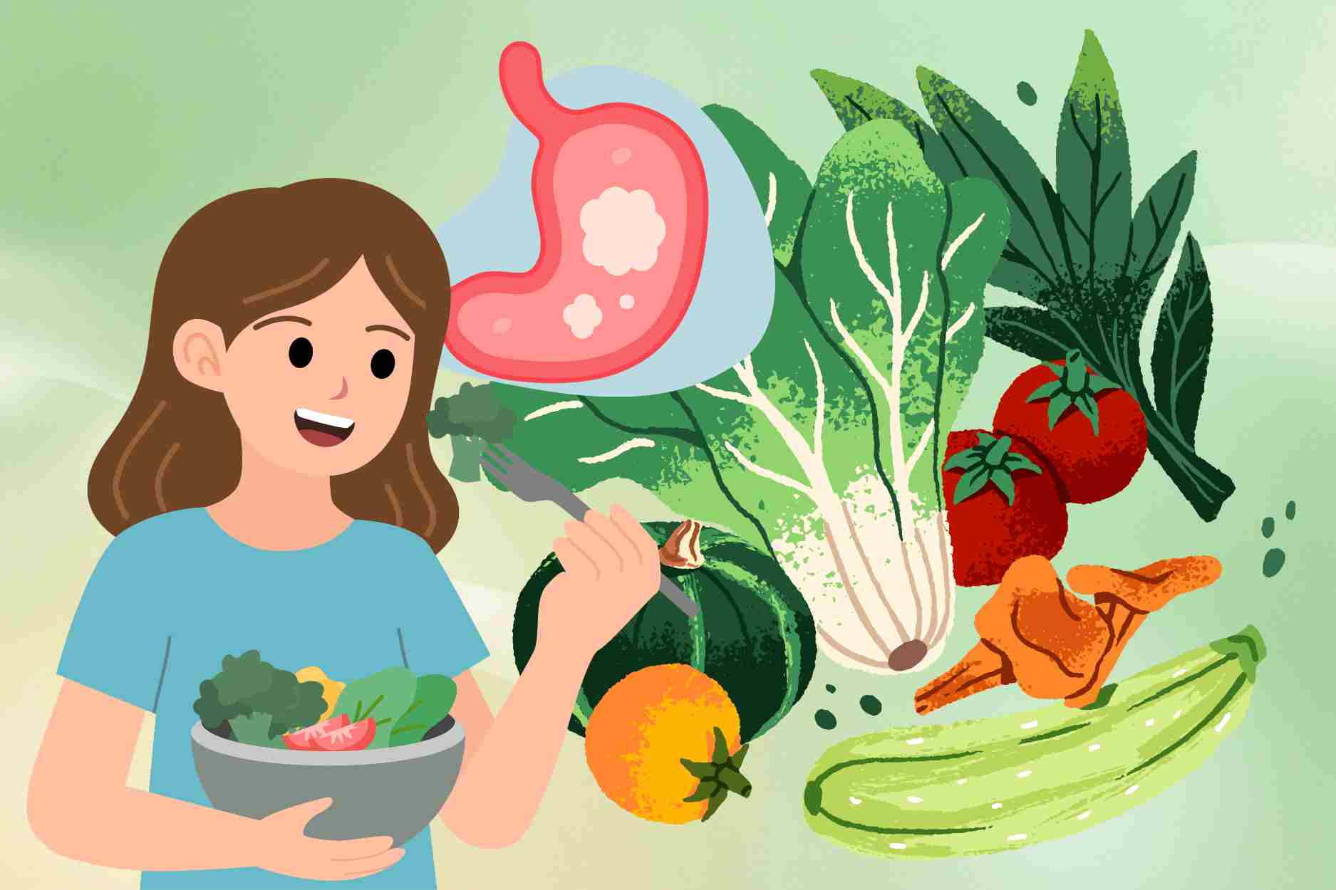 Reasons for bloating from eating vegetables and tubers and how to fix it