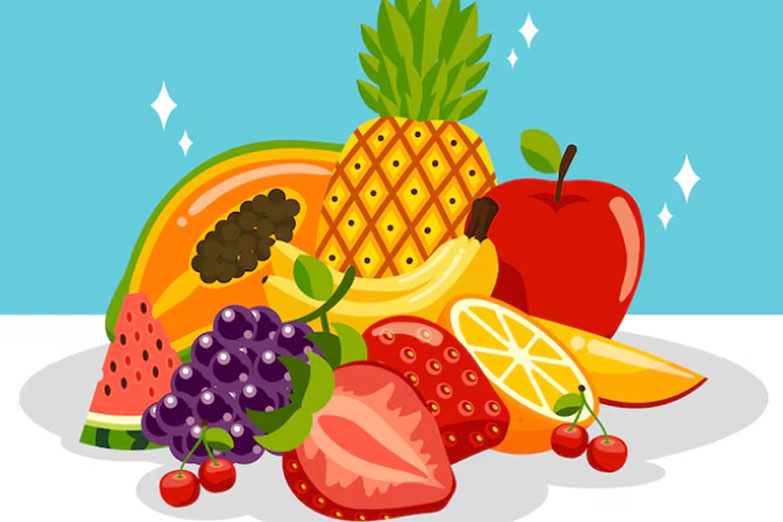 Fruits are a healthy sweet choice for daily desserts. Graphics: Thien Nhan