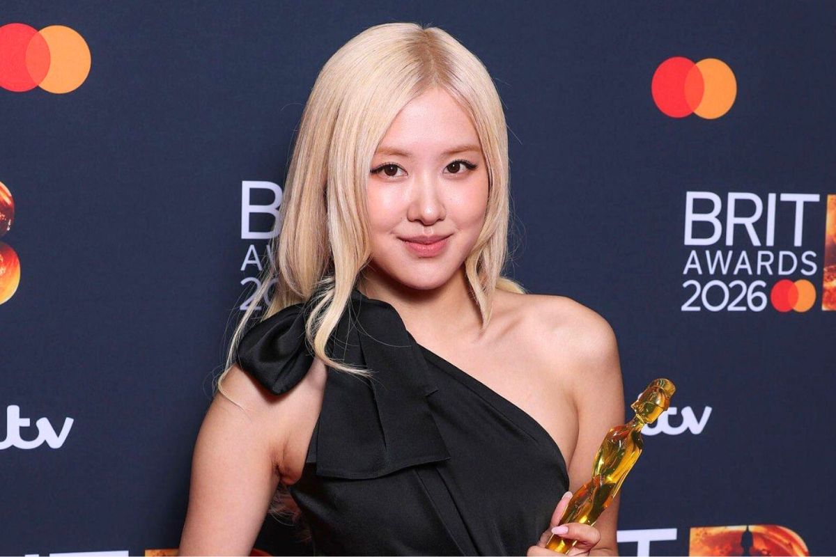 Rosé (Blackpink) wins International Song of the Year award at Brit Awards 2026. Photo: Lotte