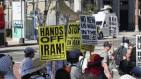 American people protest after the US attack on Iran. Photo: AFP