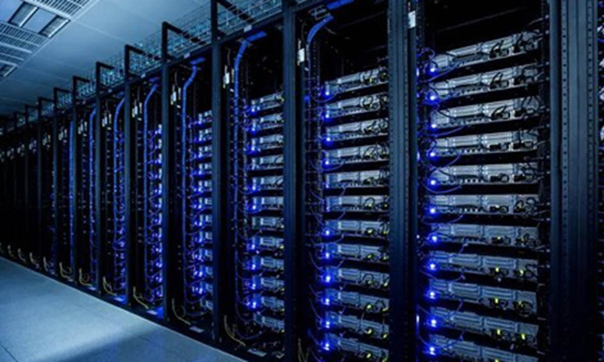 Server system for third-party data storage service providers. Photo: Ministry of National Security of China.