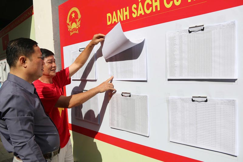 Election preparations in Khanh Hoa have been basically completed. Photo: Huu Long