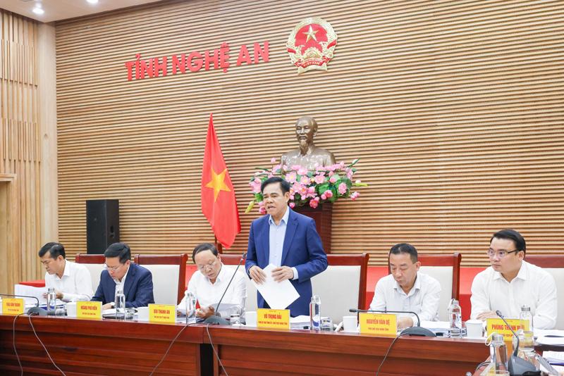 Nghe An Provincial People's Committee holds regular meeting in February 2026. Photo: Kim Oanh