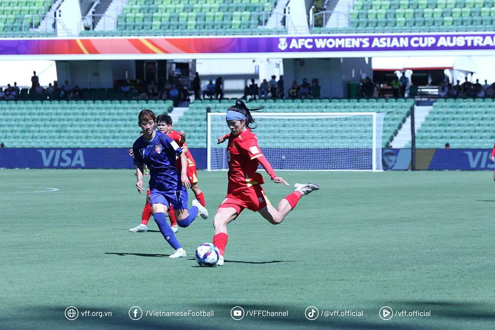 Link to watch live Vietnam vs Japan women's team at the 2026 Women's Asian Cup. Photo: VFF