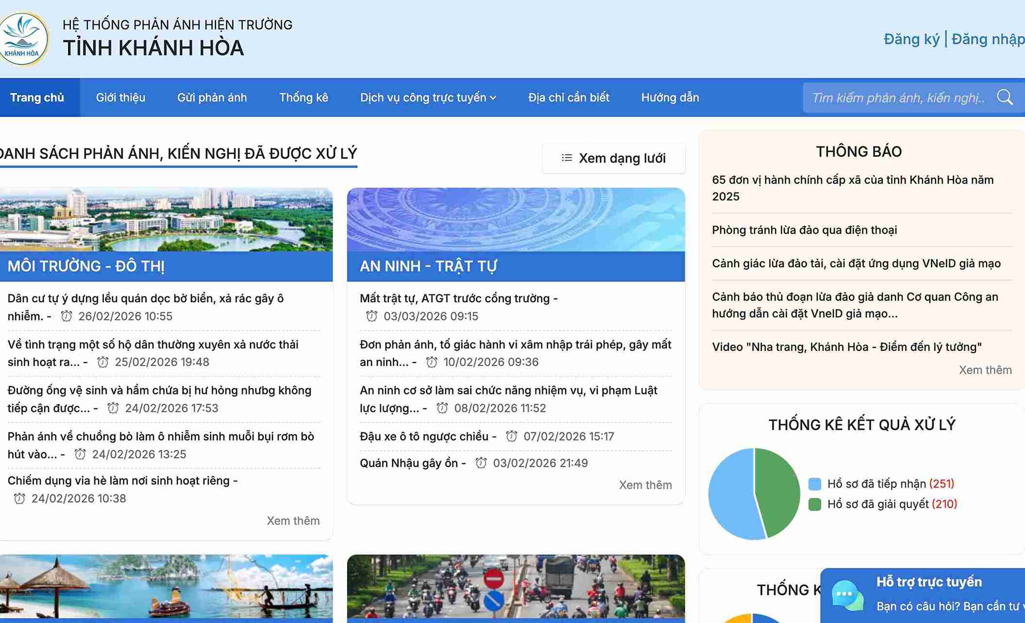 Process of handling reflections and petitions of people in Khanh Hoa through online system in 6.5 working days. Photo: Huu Long