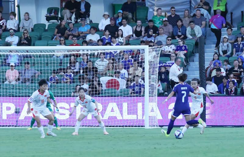 베트남 여자 대표팀, 2026 여자 아시안컵 조별 리그 마지막 경기를 향해 나아가다. 사진: VFF