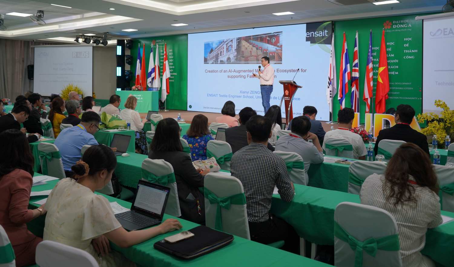 Dong A University, Da Nang organizes the 12th international conference on artificial intelligence and data science. Photo: Phuong Chi