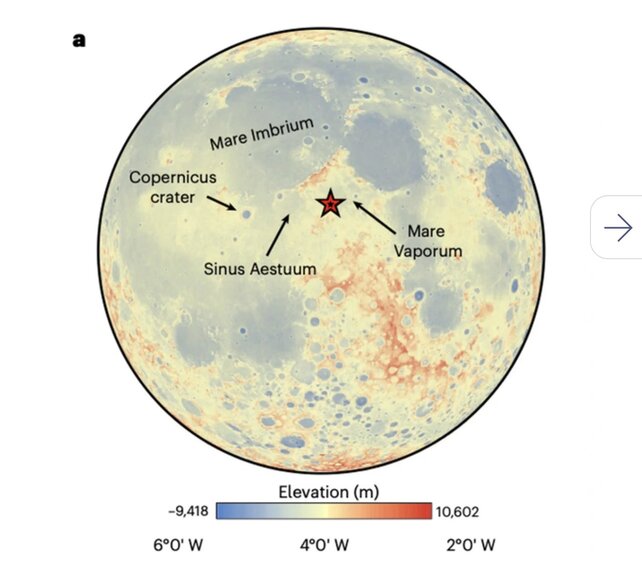 Toàn cảnh khu vực Rimae Bode và các điểm đổ bộ được đề xuất trong sứ mệnh năm 2030. Ảnh: Nature Astronomy.