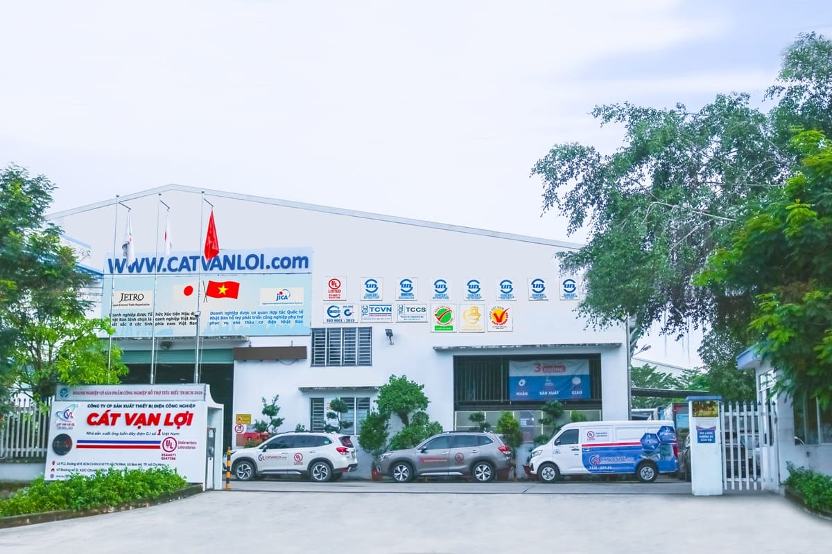 Nhà máy Cát Vạn Lợi đạt chứng nhận UL Listed do Underwriters Laboratories (Hoa Kỳ) cấp. Ảnh: Cát Vạn Lợi