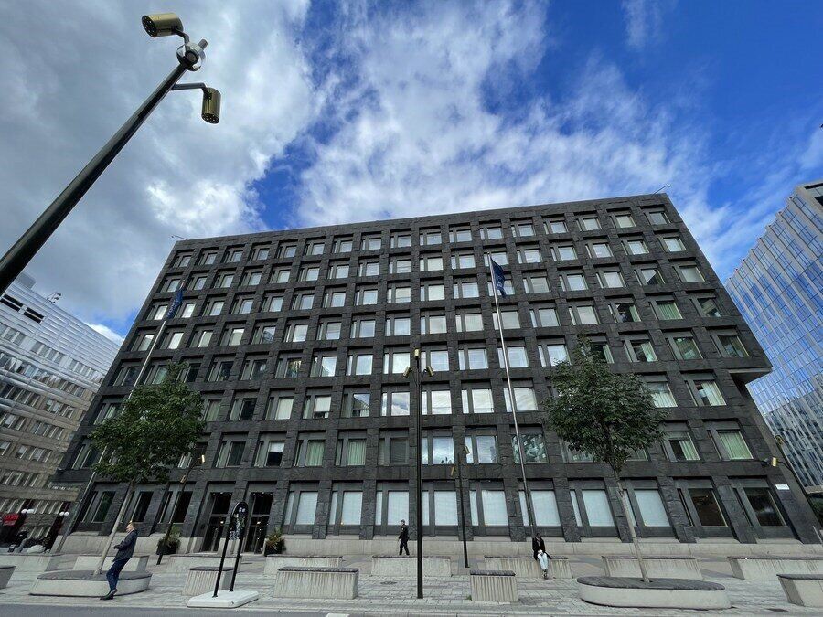 Swedish Central Bank Riksbank in Stockholm, Sweden. Photo: Xinhua