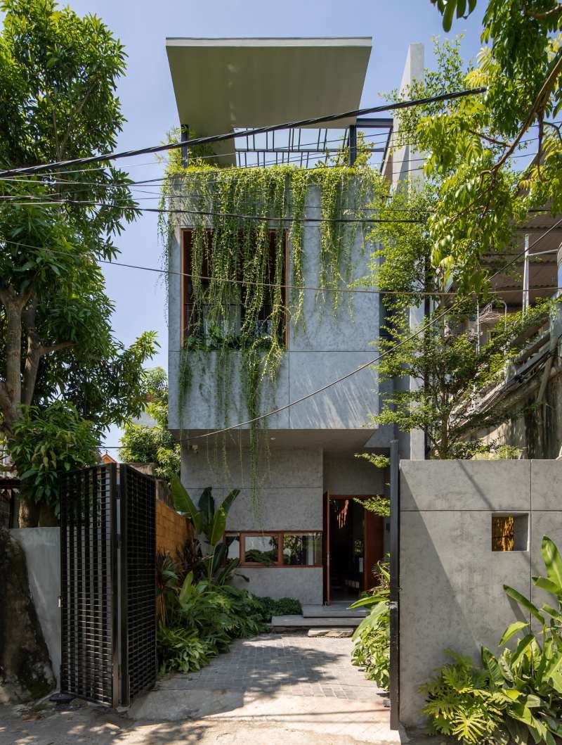 Ngôi nhà phố tại Hà Nội có tổng diện tích xây dựng 260m2.