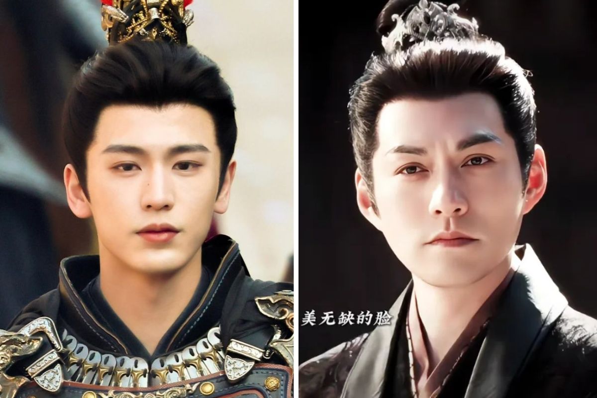 Truong Lang Hach and Nghiem Khoan in the movie "Axis of Jade". Photo: Producer