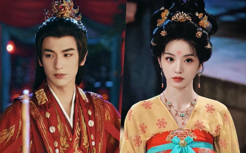 Trương Lăng Hách et Điền Hi Vi. Photo: VieON.