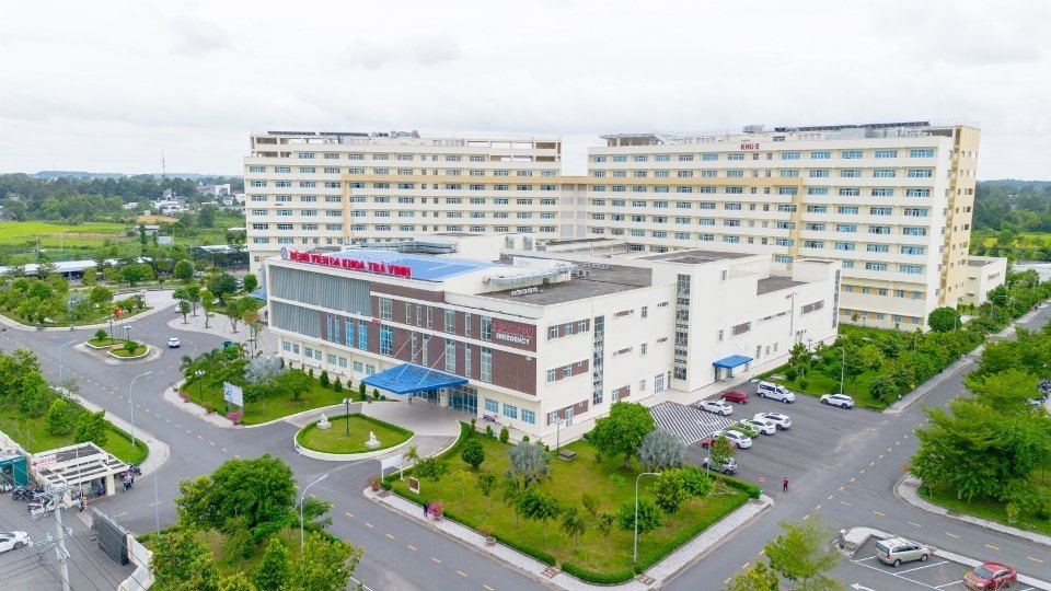 Công an tỉnh Vĩnh Long đã quyết định không khởi tố vụ án liên quan đến vụ nổ tại Bệnh viện đa khoa Trà Vinh do mẫu vật không phải vật liệu nổ. Ảnh: Bệnh viện Đa khoa Trà Vinh