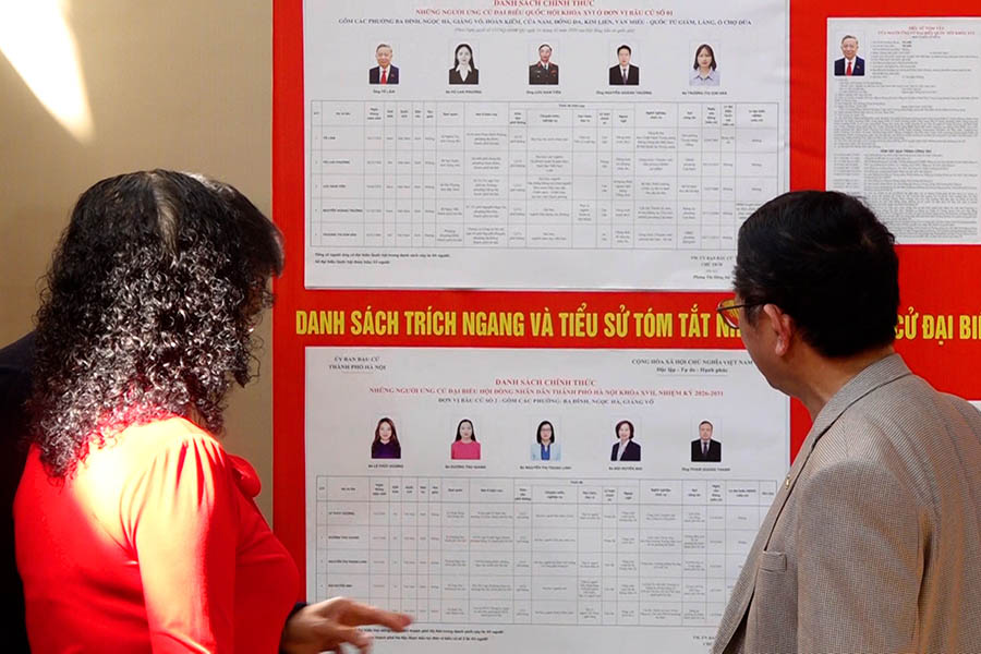 수도 유권자의 선거 축제 준비 완료