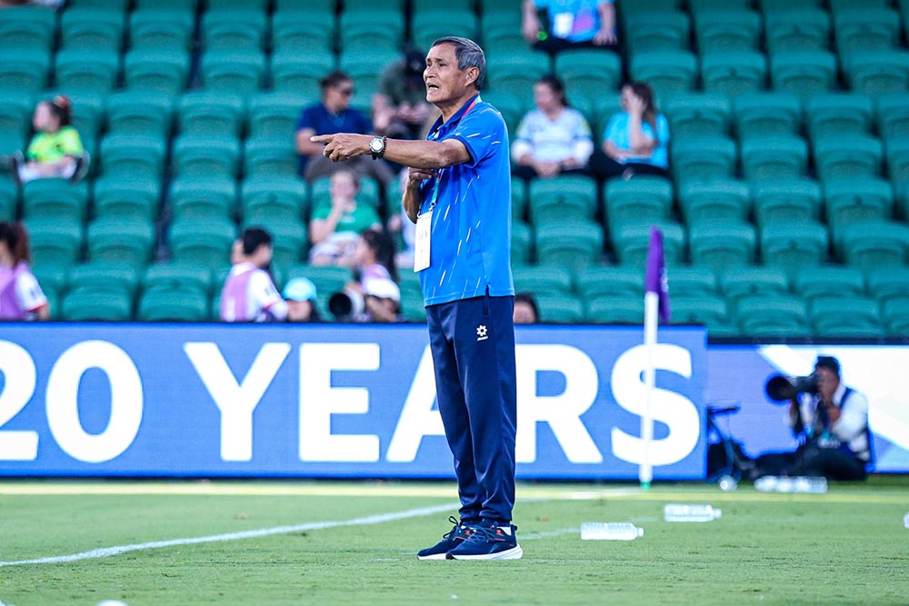 Entraîneur Mai Đức Chung. Photo: VFF