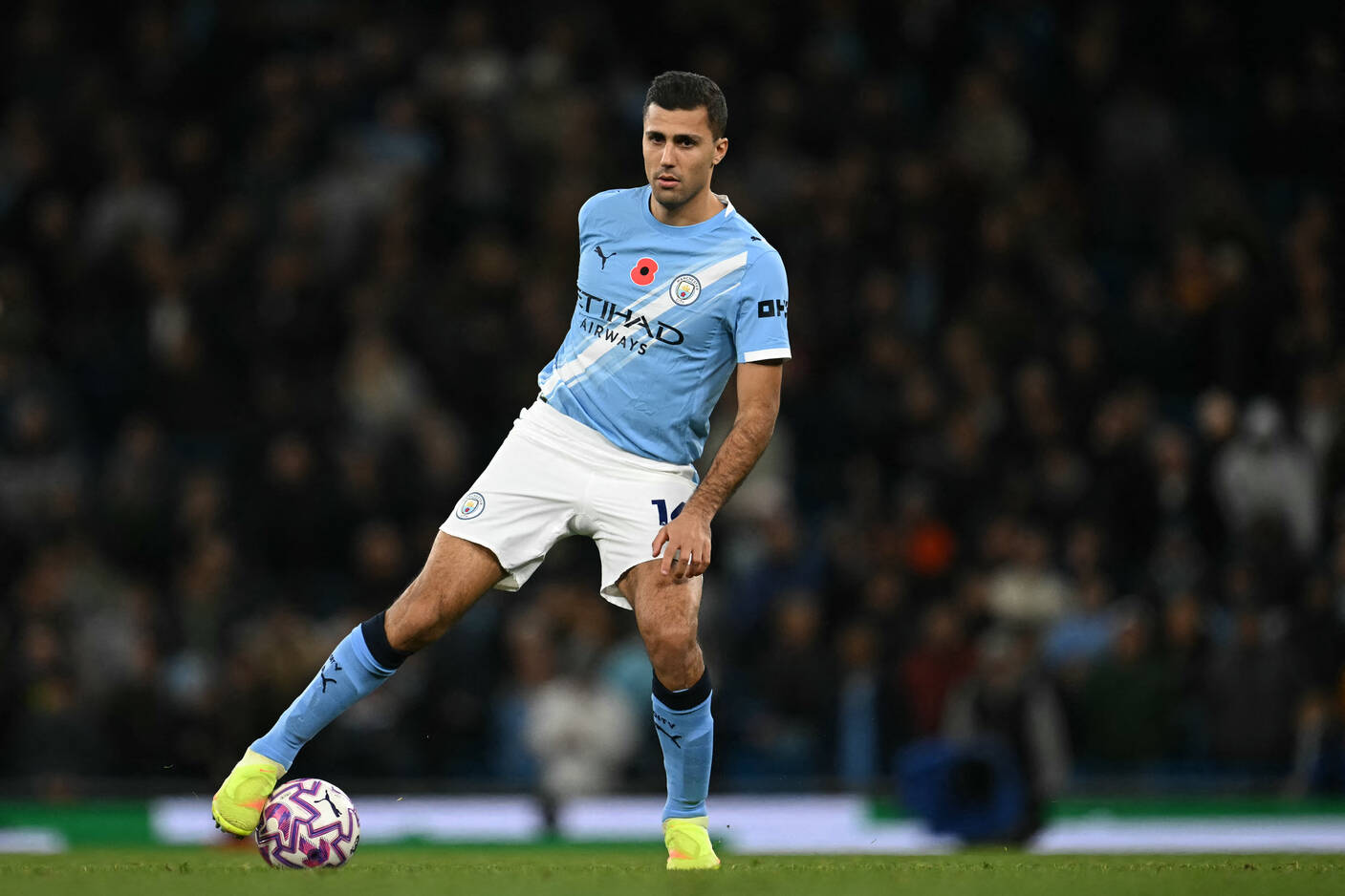Rodri is an important factor in Man City's successful era. Photo: AFP