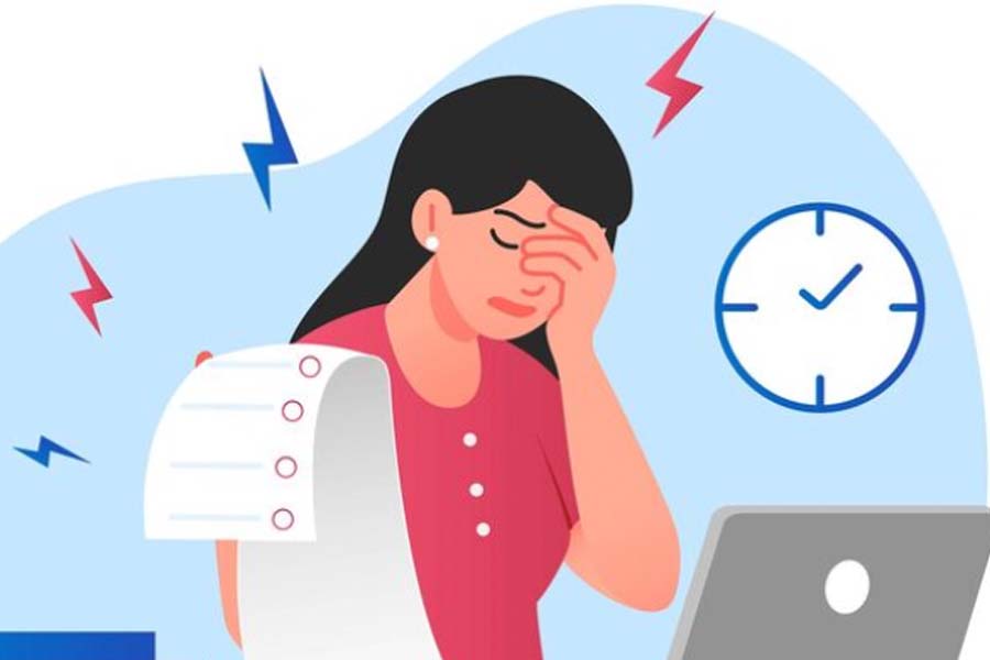 Sudden headache at work: Warning signs of neurological disease. Graphics: Thien Nhan