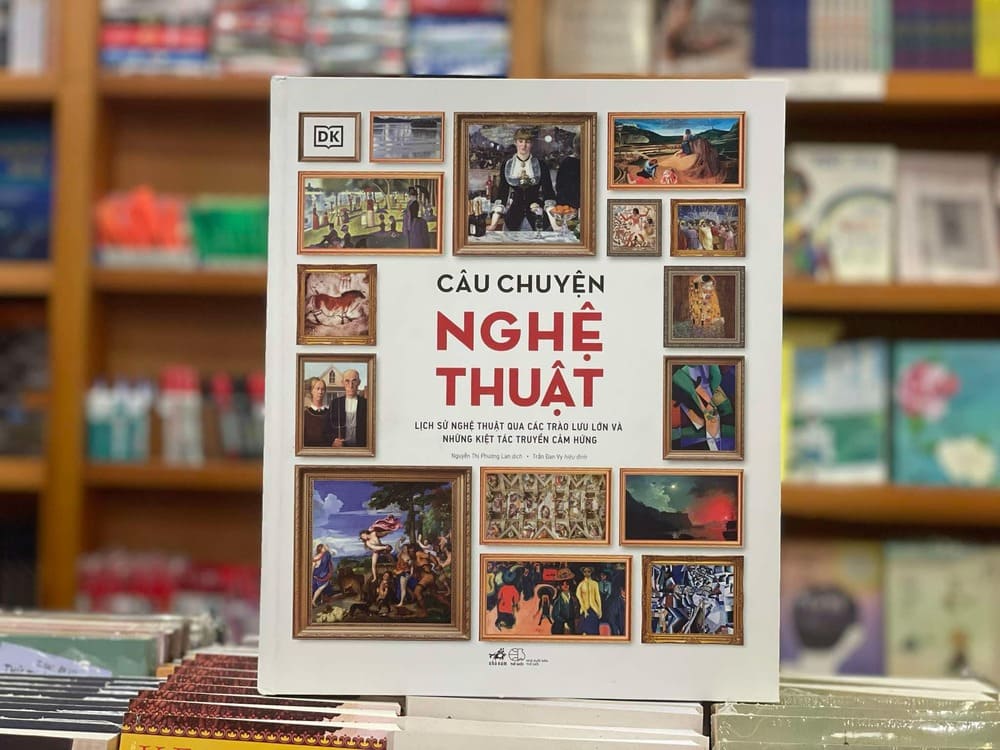 Art Story" is one of Nha Nam's works that won the 8th National Book Award. Photo: Nha Nam