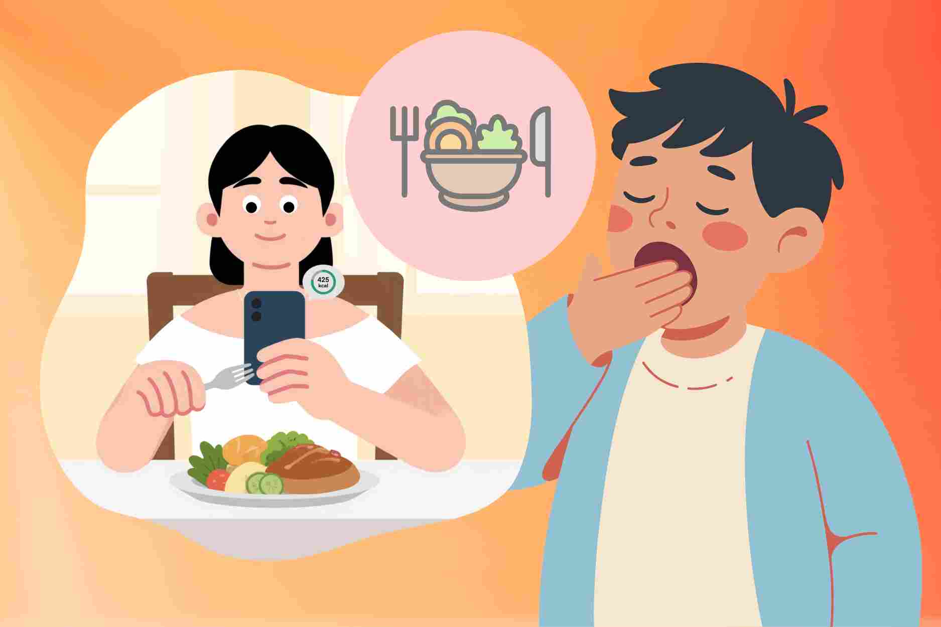 5 types of food to eat at lunch to help prevent fatigue in the afternoon.