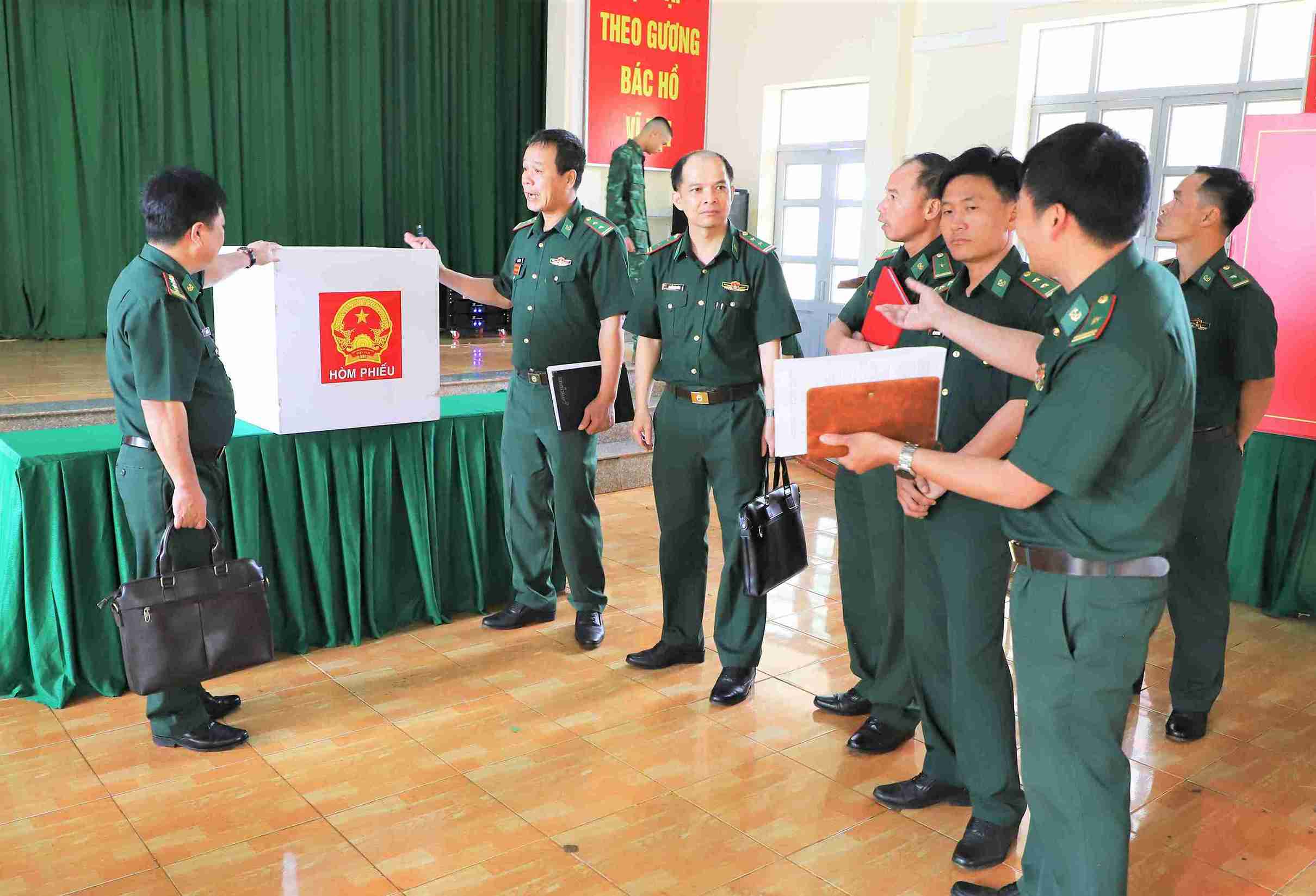 Preparations in early election areas in the Lam Dong border area have been completed, ready for election day. Photo: Phuc Khanh