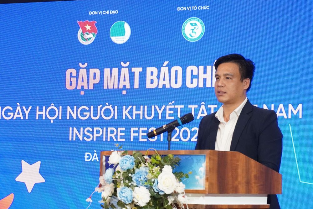 Ông Phạm Văn Thành - Chủ tịch Hội thanh niên khuyết tật Việt Nam. Ảnh: Trần Thi