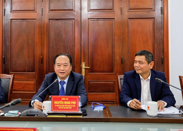 Nguyễn Minh Phú - Phó Chủ tịch UBND tỉnh phát biểu tại buổi làm việc với Công ty Vestas. Ảnh: UBND tỉnh Điện Biên Nguyễn Minh Phú - Phó Chủ tịch UBND tỉnh phát biểu tại buổi làm việc với Công ty Vestas. Ảnh: UBND tỉnh Điện Biên 