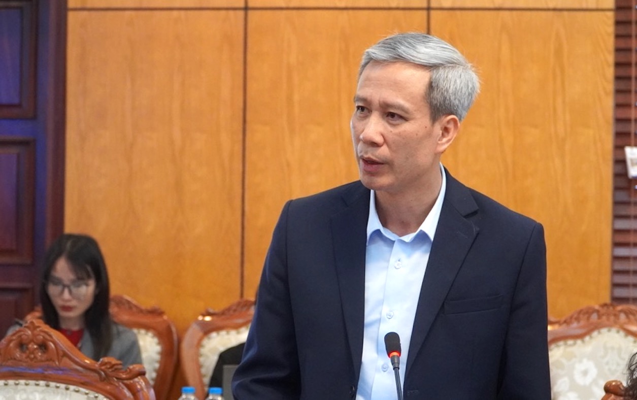 GS.TS Lê Anh Tuấn - Phó Bí thư Đảng ủy Đại học Bách khoa Hà Nội. Ảnh: Tường Vân