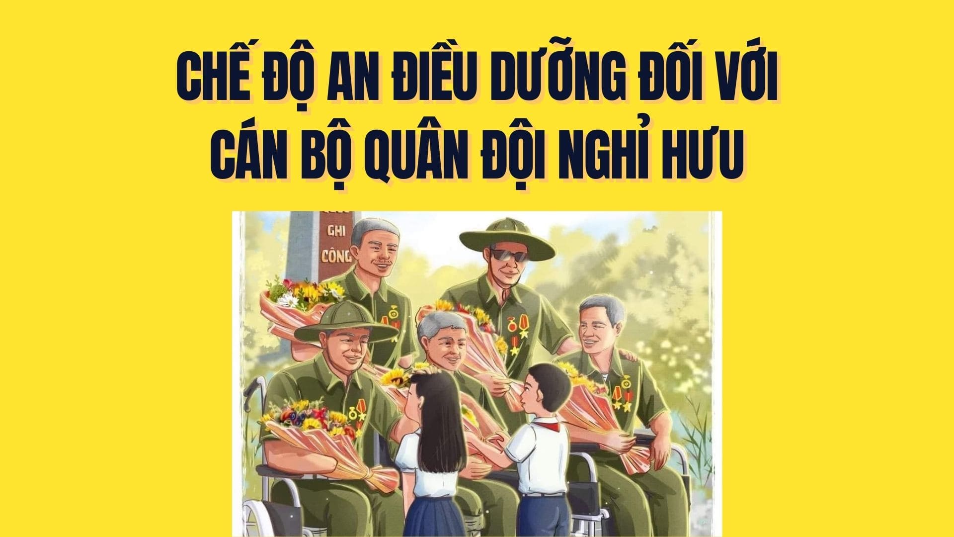 Nursing regime for retired military officers