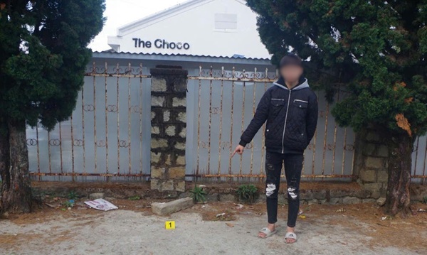 Một trong 3 thiếu niên trộm cắp xe máy bị công an bắt giữ. Ảnh: Công an cung cấp 