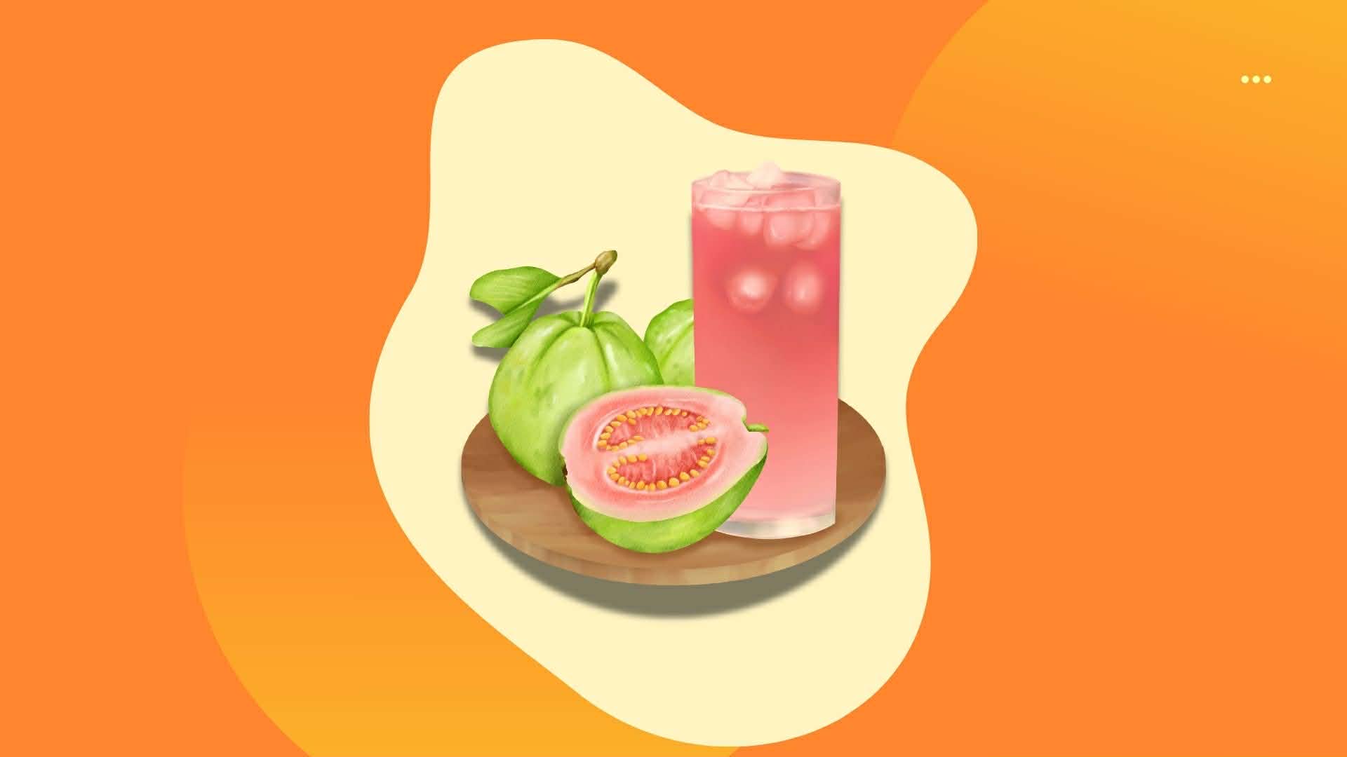 Guava juice.