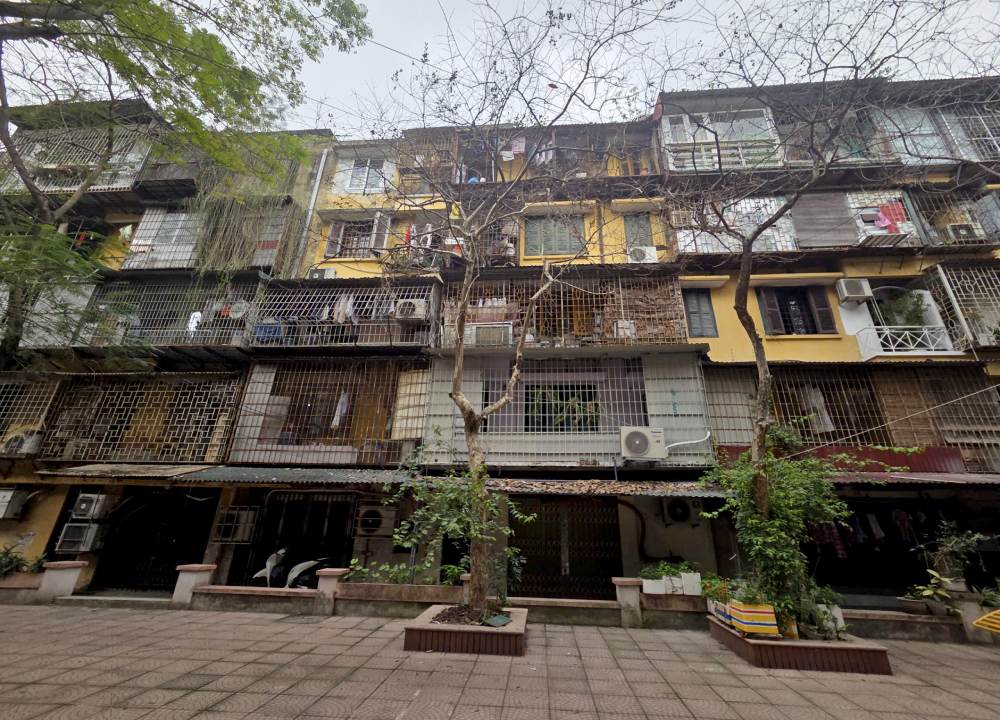 Current degraded condition at Kim Lien, Trung Tu collective housing area before inspection plan