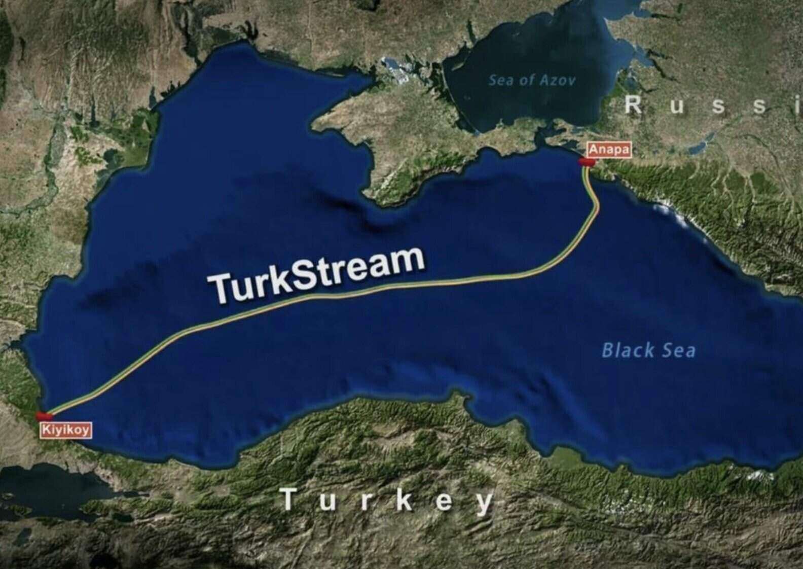 TurkStream is the last gas pipeline to bring Russian gas to Europe. Photo: TuskStream