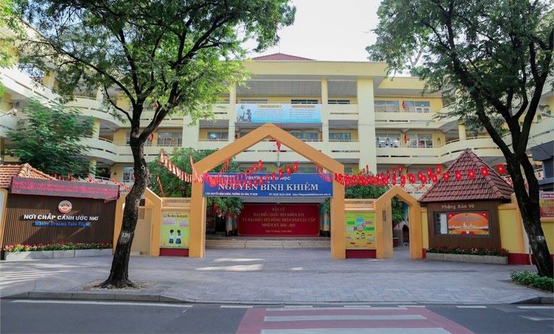 L'école primaire Nguyễn Bỉnh Khiêm affirme qu'elle n'organise aucun programme d'enquête d'admission en 1re année. Photo: École
