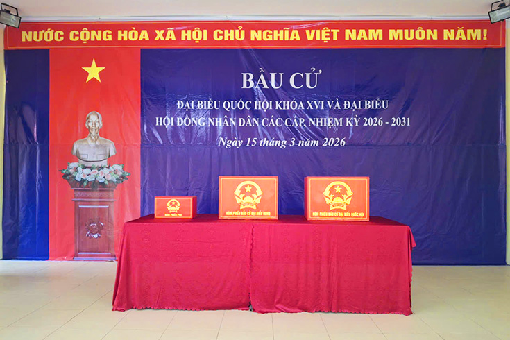 Sin Thau border commune, Dien Bien province is ready for the country festival. Photo: Thanh Binh