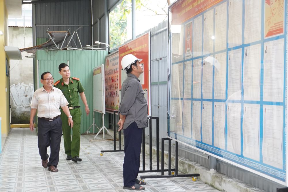 Many localities in Da Nang have completed 100% of election preparations. Photo: Tran Thi