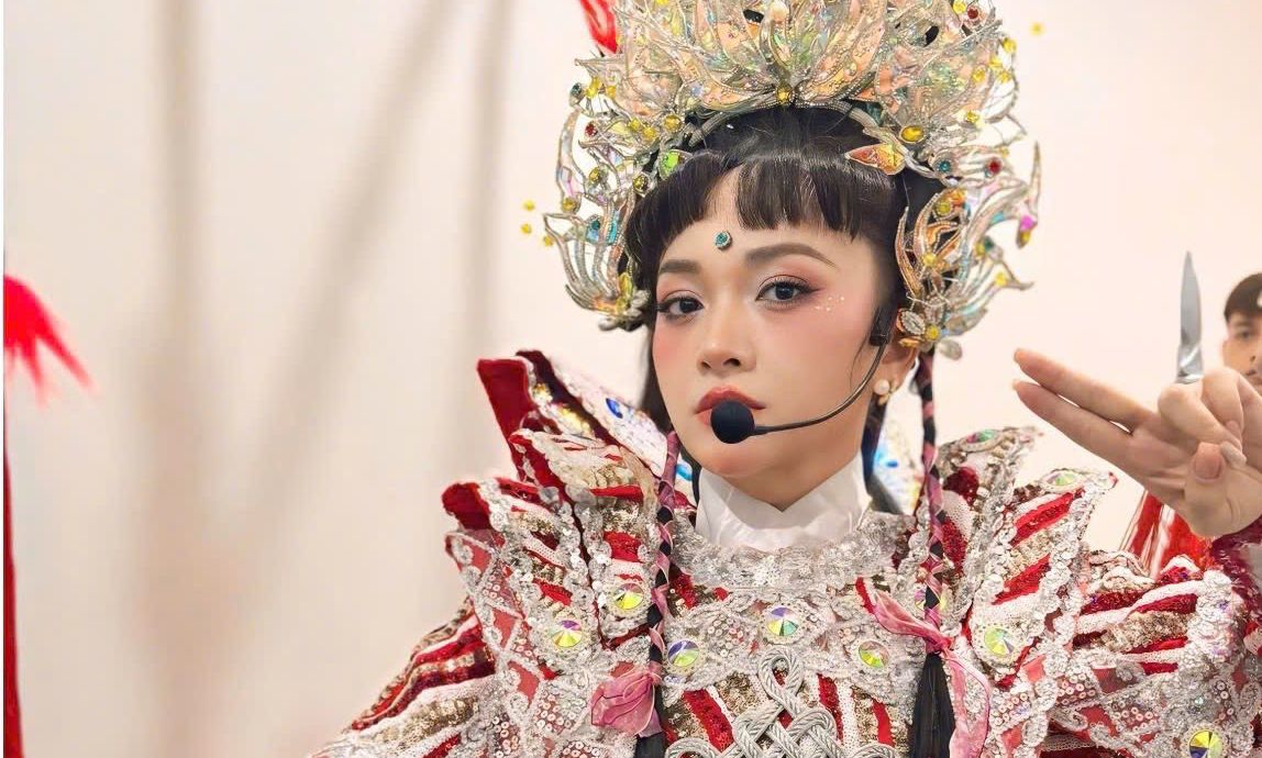 Bum Bum - Vu Linh's niece. Photo: Tu Tinh Phuong Nam.