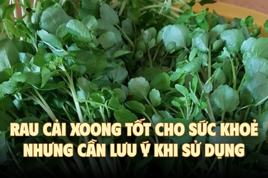 Watercress is good for health but needs attention when using