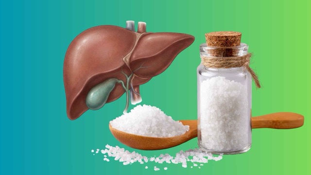 Excessive salt use will increase the metabolic burden on the liver. Graphic photo: Huong Son