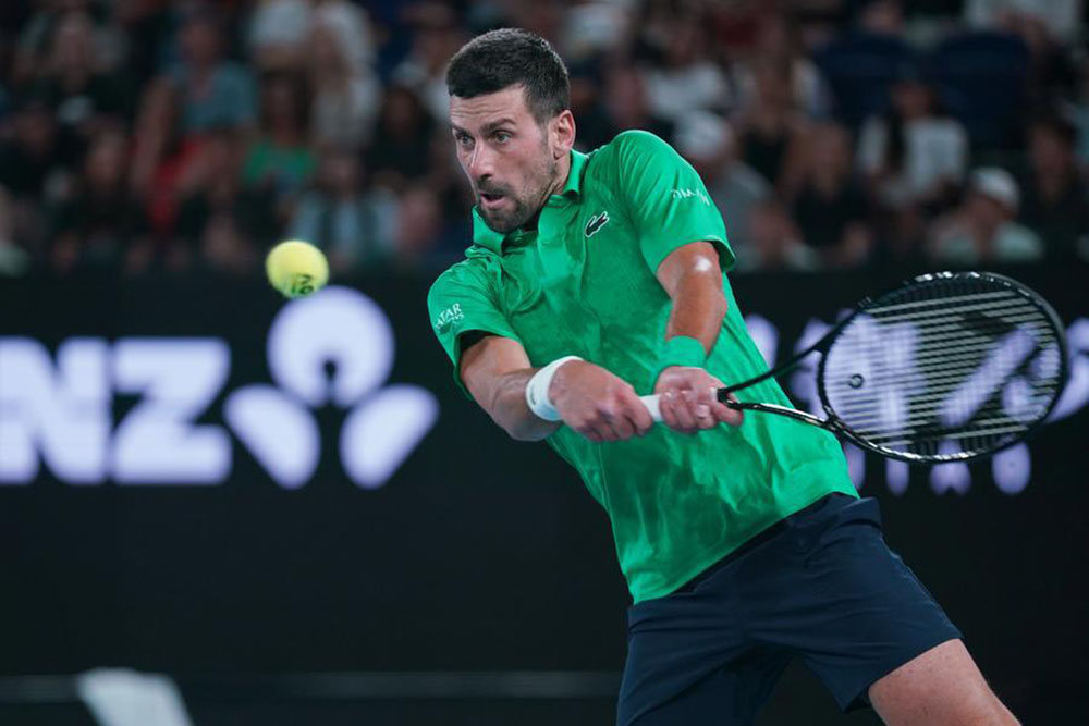 Tennis player Novak Djokovic. Photo: Xinhua