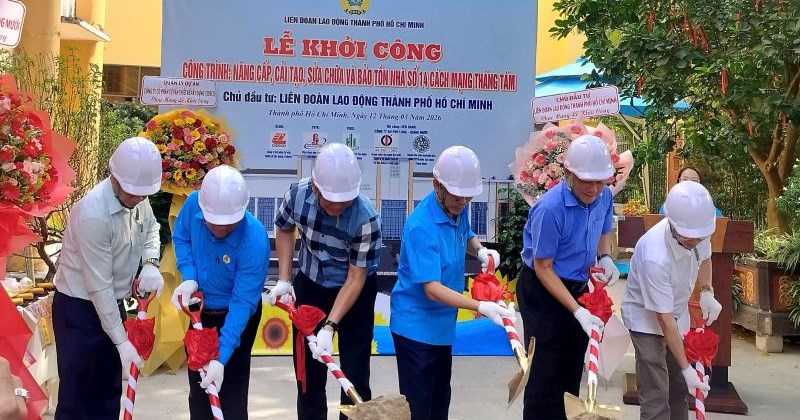 Nâng cấp, cải tạo di tích lịch sử của công nhân và công đoàn