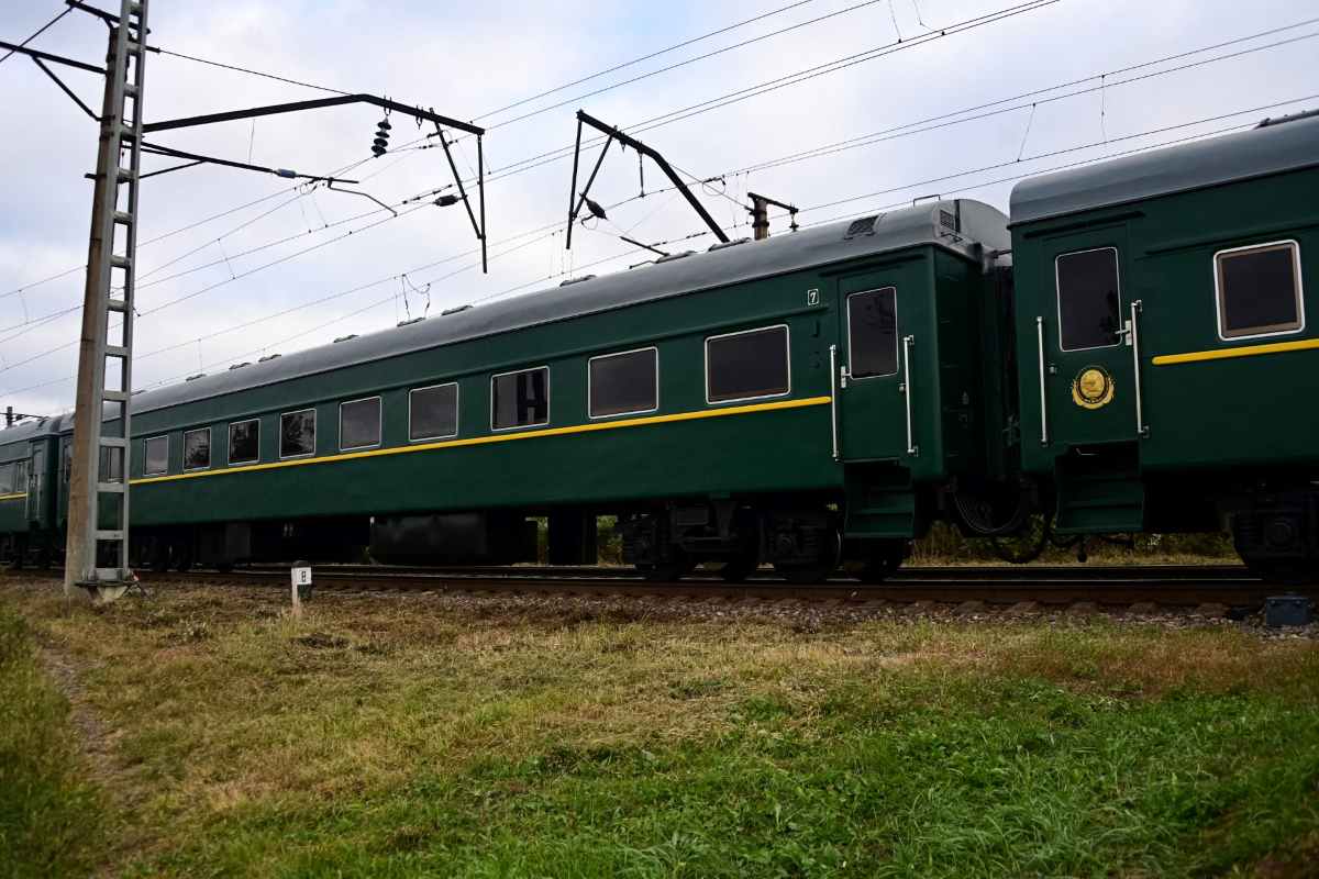Un tren norcoreano. Foto: AFP
