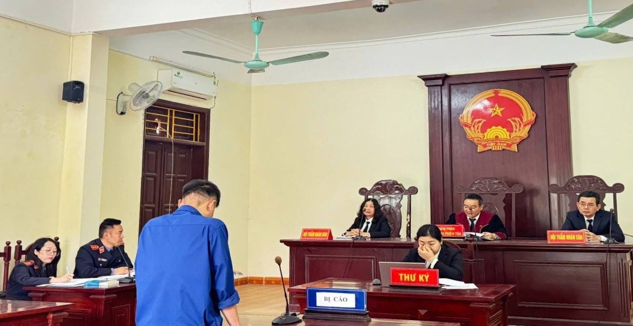 Toàn cảnh phiên tòa xét xử. Ảnh: Viện Kiểm sát nhân dân TP Hải Phòng