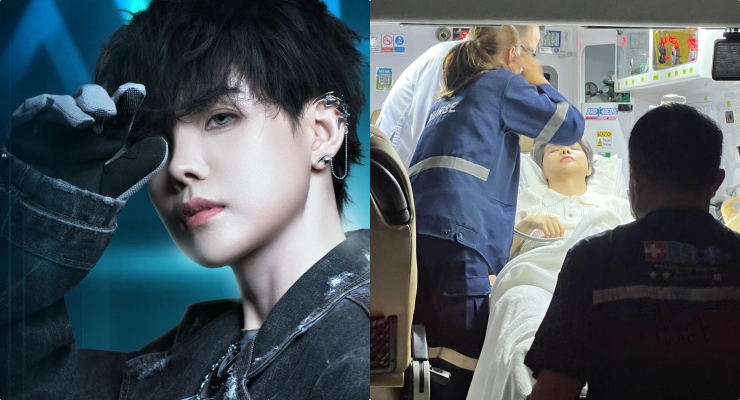 Say Hi Brother Vu Cat Tuong hospitalized. Photo: Artists' crew.