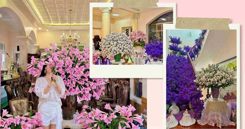 Ngôi nhà của người phụ nữ Đà Lạt thành "vương quốc hoa