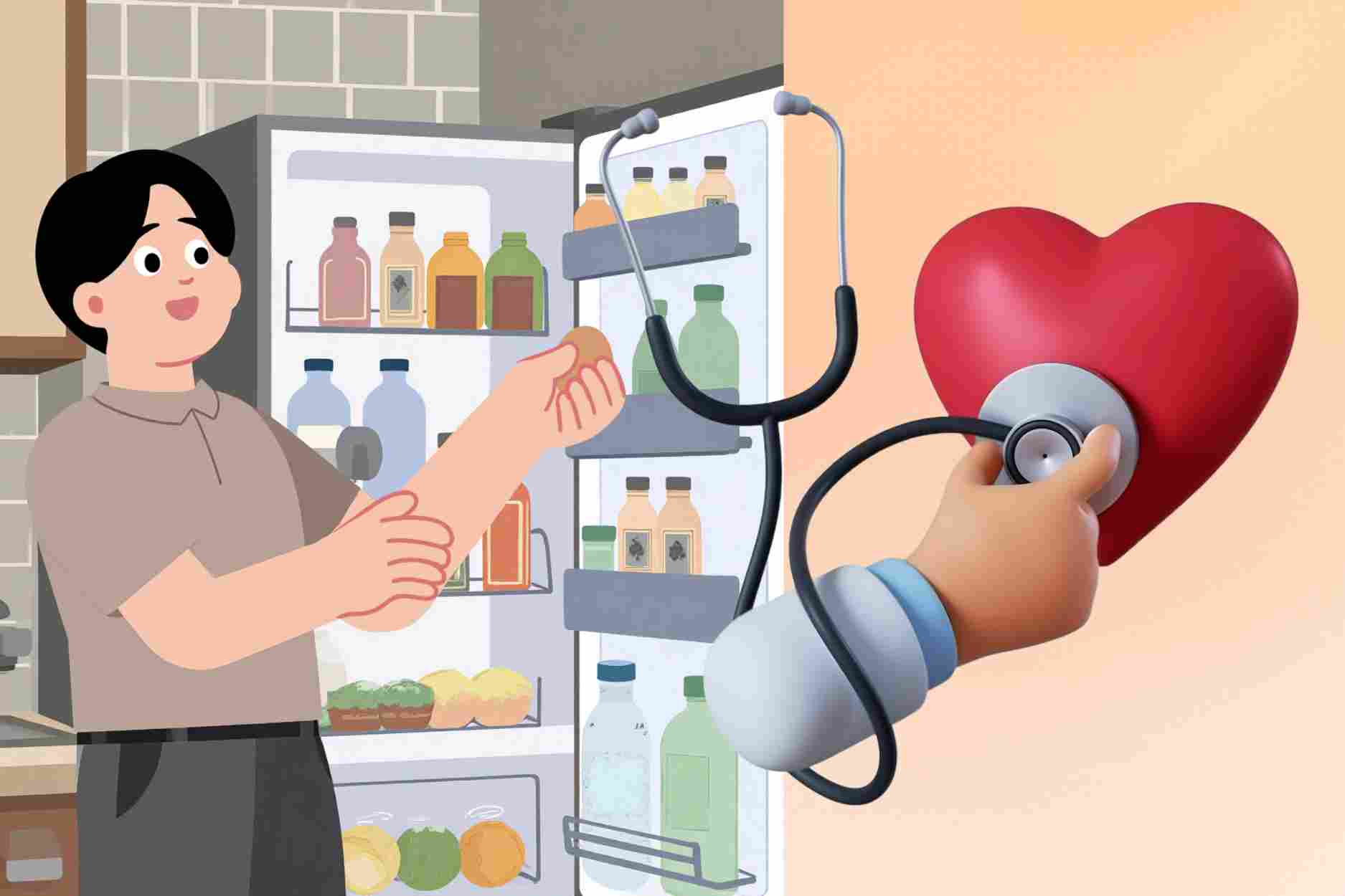3 common foods in the refrigerator that can silently harm the heart